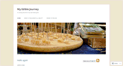 Desktop Screenshot of myediblejourney.com