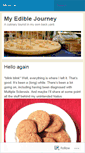 Mobile Screenshot of myediblejourney.com